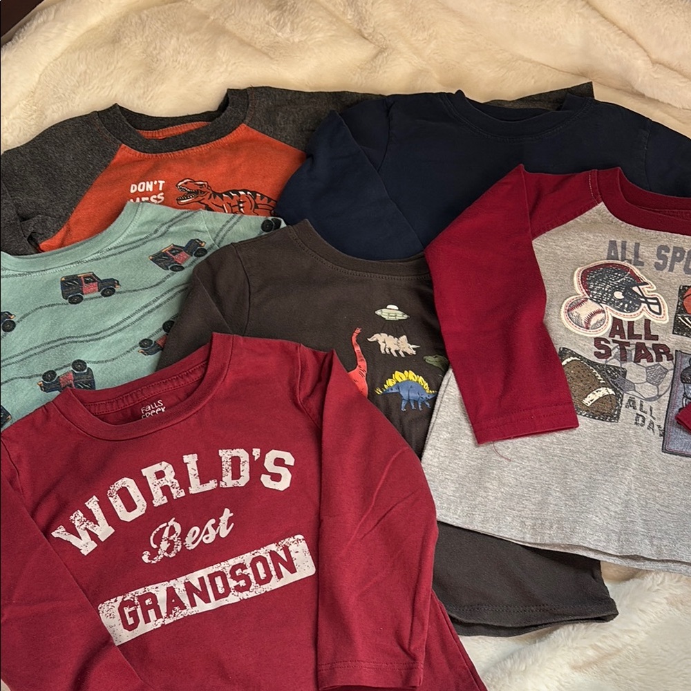 Kids long sleeve shirts